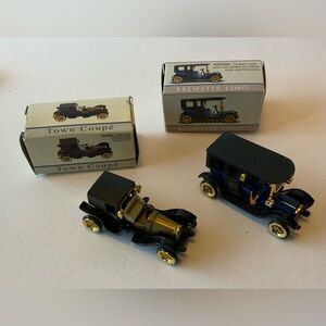 Toy Car Set - Black and Gold